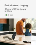 Belkin 3-IN-1 Magsafe-compatible Wireless Charging Pad QI2 15W Black. Fixed Price $62.44.