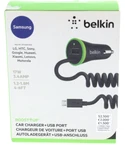 Belkin Car Charger With Micro Usb And Vehicle 17W 3.4AMP New. Fixed Price $10.44.