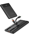 Veger Portable Charger With Built In Cables, Slim 10000MAH Pd 22.5W Fast. Fixed Price $22.00.