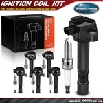 6X Ignition Coil & Iridium Spark Plug Kits For Honda Accord Crosstour Acura Rdx. Fixed Price $93.98.