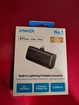 New - Apple Anker Nano 5000MAH Power Bank Black Free Shipn!. Fixed Price $19.88.