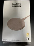 Native Union (10W) Drop Wireless Charging Pad - Rose. Fixed Price $24.99.