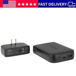Onn 10000MAH 2IN1 Power Bank Wall Plug Usb-c Black Fast Charge. Fixed Price $30.99.