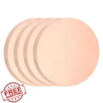 Uxcell 4PCS Copper Round Plate 0.16" Thick 1" Dia C1100 Metal Disc. Fixed Price $27.99.