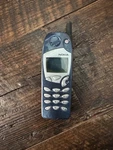 Vintage Nokia Cell Mobile Phone Model 5165 Dark Blue - Charger Untested. Fixed Price $13.65.