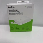 Belkin Boostcharge 10K Power Bank Usb-c Cable, 10,000MAH White New. Fixed Price $16.99.