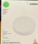 Belkin Boost Up F7U050DQWHT White 10W Wireless Charging Pad Iphone Samsung. Fixed Price $13.99.