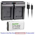 Kastar Battery Dual Charger For Olympus LB-01 & D-490Z D-510 D-520Z D-540. Fixed Price $19.99.
