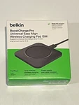 Belkin Boostcharge Pro 15W Wireless Charging Pad WIA007TTBK - Black Open Box. Fixed Price $11.66.