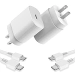 Type Charger, Pack 25W Pd Usb Wall Super Fast Charging Block & .... Fixed Price $23.60.