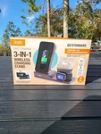 Itek 3-IN-1 Fast Charge Wireless Charging Stand For Apple. Fixed Price $12.99.