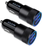 Charger, 2PACK/3.4A Fast Dual Port Usb Cargador Carro Lighter Adapt. Fixed Price $23.74.