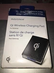 New Insignia Qi Wireless Charging Pad Black NS-MWPC1W. Fixed Price $13.60.