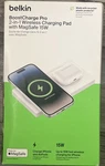 Belkin 2-IN-1 Wireless Charging Pad With Magsafe 15W, White New Sealed. Fixed Price $20.00.