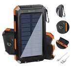20000MAH Solar Charger Power Bank Waterproof Dual Usb Flashlight Iphone/android. Fixed Price $19.99.