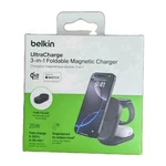 Belkin Ultracharge 3-IN-1 Foldable Magnetic Charger 25W Iphone Watch Airpods. Fixed Price $89.95.