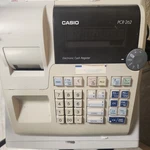 Casio PCR-262 Electronic Cash Register With Drawer White No Key. Fixed Price $114.97.