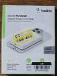 Belkin Boost Charge 2.5K Magnetic Wireless Power Bank For Apple Iphone 12 Series. Fixed Price $10.00.