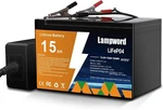 Deep Cycle 15AH 12V Lithium High LIFEPO4 Battery, 1532. Fixed Price $95.74.