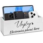 Whxe Mnhee Unplug Box,premium Cell Phone For Family Time,holds 18 White. Fixed Price $25.49.