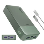 Juovi Green 45W 20000MAH Power Bank Portable Charger Pd External Battery. Fixed Price $28.04.