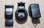 Motorola Startac ST7868W Dual Band Black Flip Phone W/ Charging Base - Read!. Fixed Price $85.00.