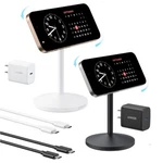 Anker Maggo Iphone 16 Wireless Charger Stand Magsafe 15W Magnetic Charging Kit. Fixed Price $41.39.