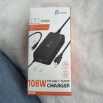 J5CREATE 100W Usb-c Super Electronic Charger With Type-a Port For Macbook. Fixed Price $34.00.