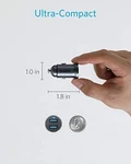 Anker 320 Car Charger 24W Ii Mini Aluminum Alloy Dual Usb A2727 - Grey. Fixed Price $15.25.