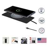 Lightweight And Portable 15W Qi Wireless Charger With Fast Charging Technology. Fixed Price $36.54.