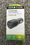 Inmotion Port Car Charger 2.4 Amp 2682402US Black Use. Fixed Price $8.98.