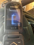 Samsung SPH-M360 Flip Phone Sprint Dark Blue Black No Battery Charger As/is. Fixed Price $10.00.