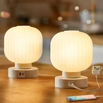 Dimmable Touch Bedside Lamps Set Of 2 With Usb Charging Ports - Bulb Included. Fixed Price $94.99.