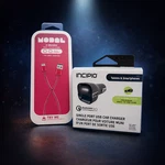 Incipio Quick Car Charger + Modal 4' Braided Usb Type Cable For Apple Samsung. Fixed Price $12.99.