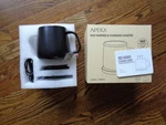 New Apekx Cup Coffee Mug Warmer Set - Smart Stable Constant Black Nib. Fixed Price $39.97.
