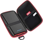 Hermitshell Hard Travel Case For Ekrist/lanluk Portable Black + Red Zipper. Fixed Price $14.76.