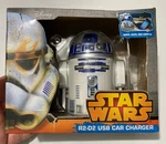 Star Wars R2-D2 Car Charger 2X Usb Ports Thinkgeek New And Sealed. Fixed Price $60.00.
