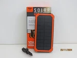 Tactech 10,000 Mah Usb-a/usb-c Solar Power Bank + Led Flashlight ETTPB10 C106. Fixed Price $22.75.