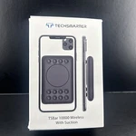 Techsmarter 10000MAH 18W Usb-c Pd Wireless Power Bank Portable Charger Open Box. Fixed Price $19.96.
