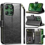 For Moto Power 2025/26 Case Luxury Phone Wallet Zipper Holder + Tempered Glass. Fixed Price $11.89.