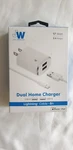 Just Wireless Dual Home Charger 17 Watt /3.4A Usb-a With 6FT Cable For Iphone. Fixed Price $9.99.