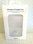 Genuine Samsung - Duo Fast Wireless Charger Pad White New!. Fixed Price $28.95.