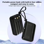 50000MAH Large Capacity Usb Portable Charger Power Bank For Cell Phone 4 Cables. Fixed Price $18.99.