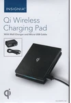 Insignia 5W Qi Wireless Charging Pad Black MODEL:NS-MWPC1W. Fixed Price $20.00.