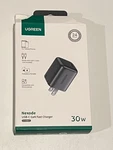 Ugreen Nexode 30W Usb-c Gan Fast Charger CD319 Space Gray. Fixed Price $12.95.