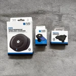 Quad Lock Motorcycle 1" Ball Adaptor + Vibration Dampener Usb Wireless Charger. Fixed Price $100.00.