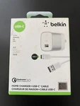 Belkin Home Charger + Usb-c Cable. Fixed Price $6.99.