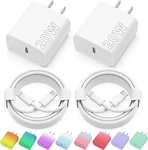 Iphone Charger Fast Charging, Pack 20W Usb Wall Block With Mf. Fixed Price $19.32.