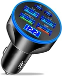 Super Fast Usb Car Phone Charger Adapter 6 In 1 With Voltage Display 25. Fixed Price $39.22.
