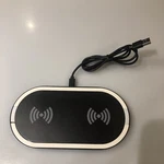 10W Dual 5W Wireless Charger Pad For Qi Enabled Ios Iphone & Android Smartphones. Fixed Price $7.50.